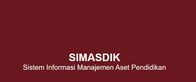 Sistem Informasi Manajemen Aset Pendidikan