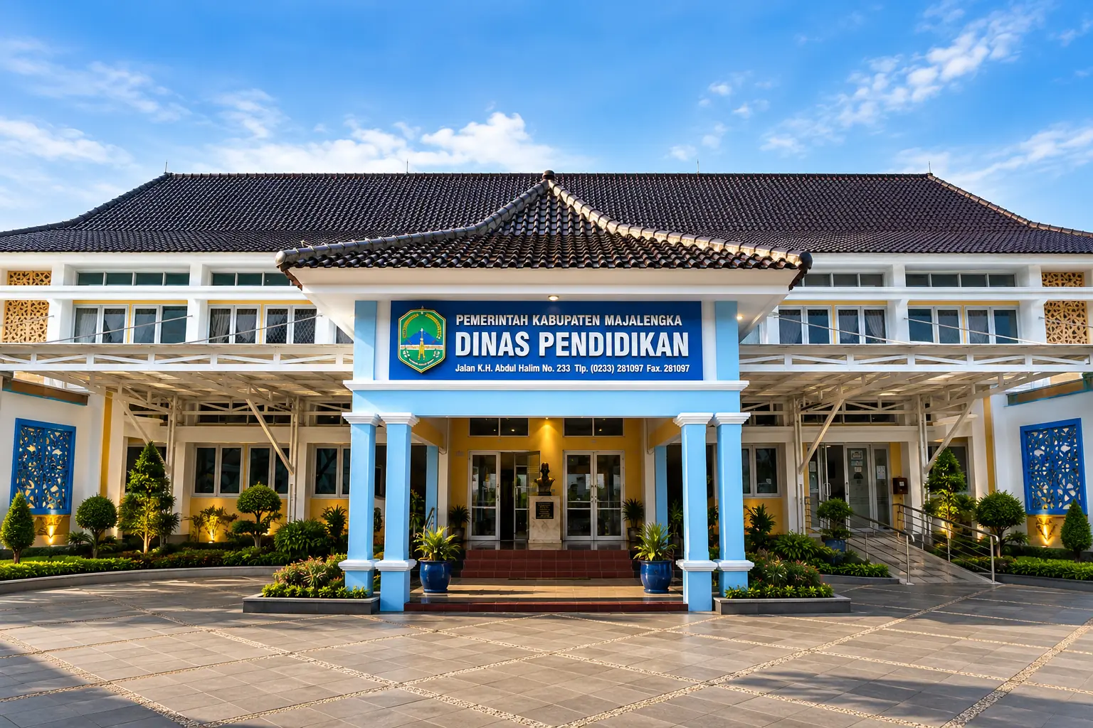 Gedung kantor Dinas Pendidikan Kabupaten Majalengka