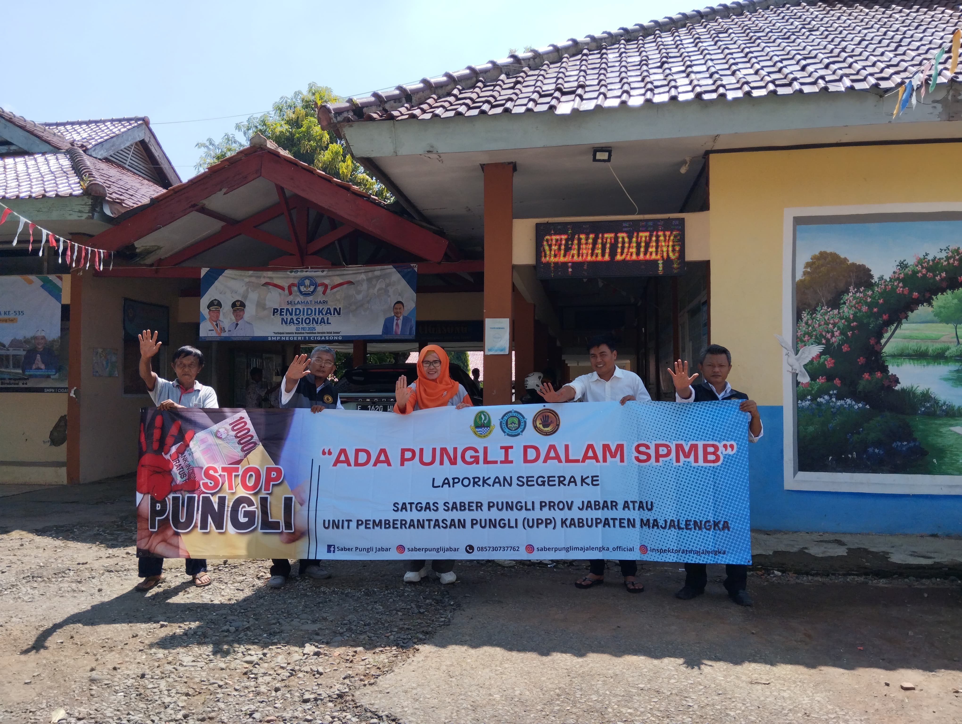 Kegiatan SPMB Tahun Ajaran 2025/2026 Kabupaten Majalengka