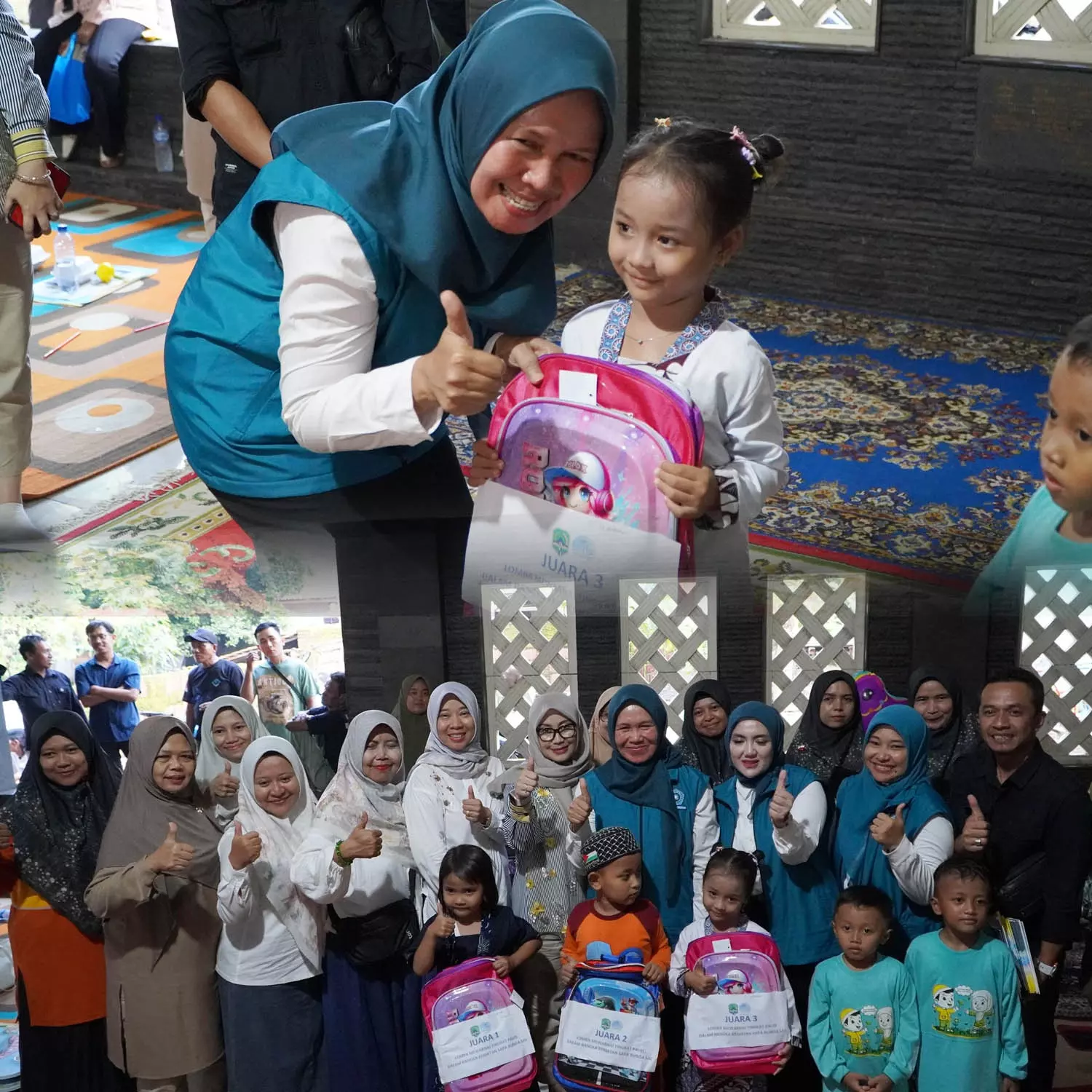 Kegiatan launching inovasi SAPA BUNDA SAE (Sinergi aksi dan pelayanan Bunda PKK untuk Majalengka Sejahtera, Aktif & Edukatif)